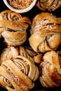 Swedish cardamom buns Kanelbulle