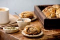 Swedish cardamom buns Kanelbulle