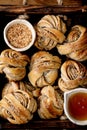 Swedish cardamom buns Kanelbulle