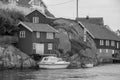 The swedish coast near gothenburg