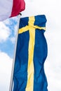 Swedish country flag