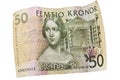 Swedish currency with theater theme