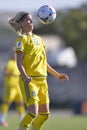 Swedish female football player - Olivia Schough Royalty Free Stock Photo