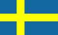 Swedish flag illustration. Sweden Flag .