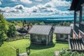 Swedish Hill Farm in Orsa GrÃÂ¶nklitt in Sweden Royalty Free Stock Photo