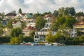 Swedish housing Bromma Royalty Free Stock Photo