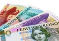 Swedish krona banknotes Royalty Free Stock Photo