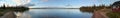 Swedish Lake Panorama Royalty Free Stock Photo