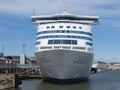 Swedish MS Silja Symphony cruiseferry in Helsinki