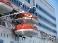 Swedish MS Silja Symphony cruiseferry in Helsinki Royalty Free Stock Photo