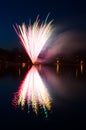 Swedish multicolored fireworks