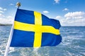 Swedish national flag.