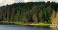 Swedish Nature. Arjang SV, Tocksfors, Sweden. Summer Lake Or River In Beautiful Summer Sunny Day
