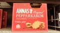 Swedish Pepparkakor, the original spicy biscuit from Scandinavia. Gingersnaps, ginger and cinnamon christmas biscuits