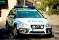 Swedish police car