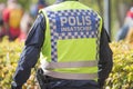 Swedish Police task force commander with Reflective Vest