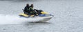 Swedish Police watercraft at high speed