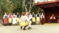 Swedish Polska Folk Dancing Slow Motion