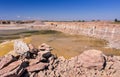 Swedish quarry on Oland island