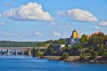 Swedish settlements on islets of Stockholm Archipelago in Baltic Sea, Sweden