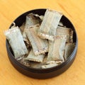 Swedish snus Royalty Free Stock Photo