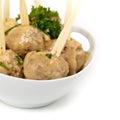 Swedish Style Meatballs Royalty Free Stock Photo