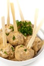 Swedish Style Meatballs Royalty Free Stock Photo