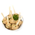 Swedish Style Meatballs Royalty Free Stock Photo