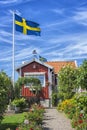 Swedish summer house Royalty Free Stock Photo