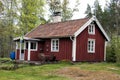 Swedish summer house Royalty Free Stock Photo