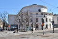 Swedish theatre Helsinki centre Finland Royalty Free Stock Photo