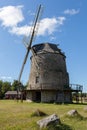 Swedish Traditional Windmill Royalty Free Stock Photo