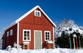 Swedish workhouse in winter