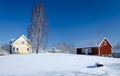Winter in Sweden Royalty Free Stock Photo