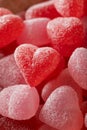 Sweed Red Heart Shaped Candy Royalty Free Stock Photo
