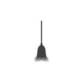 Sweeping broom icon