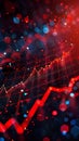A sweeping, panoramic view of a complex, algorithmic stock market data system, featuring a vast array of pulsing digital