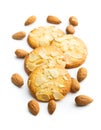 Sweet almond cookies.