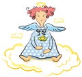 Sweet angel Royalty Free Stock Photo
