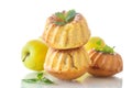 Sweet apple muffins