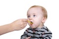 Sweet Baby Eating Royalty Free Stock Photo