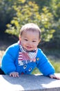 Sweet baby smiling Royalty Free Stock Photo