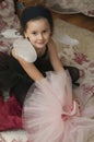 Sweet ballerina girl