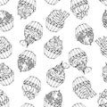 Sweet baskets pattern sketch