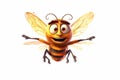 A sweet bee illustration with big eyes