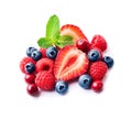 Mix of sweet berry Royalty Free Stock Photo