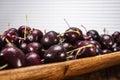 Sweet bing cherries Royalty Free Stock Photo