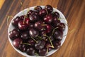 Sweet bing cherries Royalty Free Stock Photo