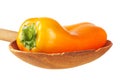 Sweet bite pepper Royalty Free Stock Photo