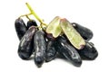 Sweet black sapphire grapes Royalty Free Stock Photo